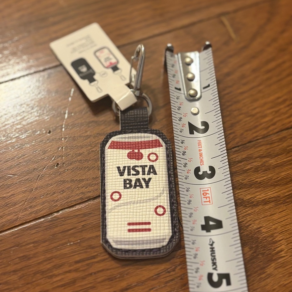 Vista‎ Bay Aldi Keychain Quarter Coin Holder With Carabiner Clip ALDI Gift small